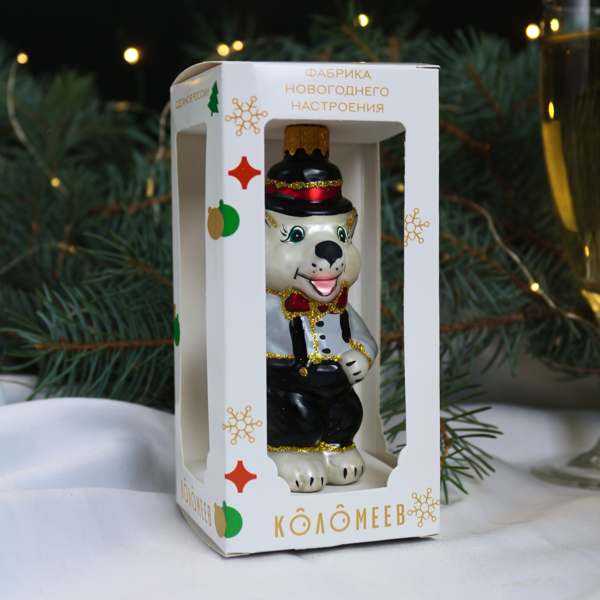 Елочное украшение Коломеев ручная работа - фото 3