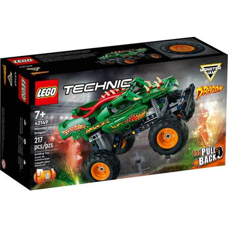 Конструктор LEGO Technic Монстер Джем Дракон блочный