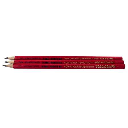 Карандаши чернографитные Koh-I-Noor 3 шт.