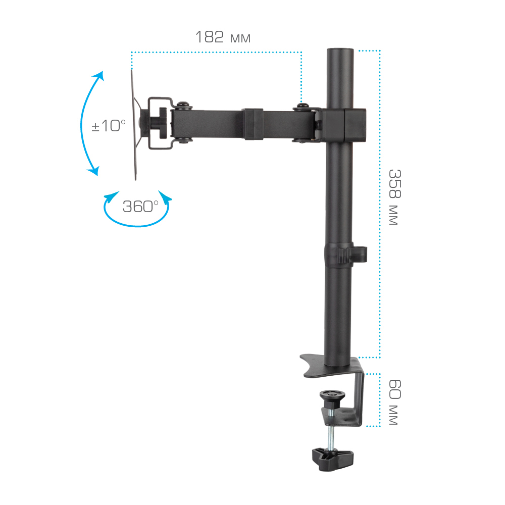 Кронштейн для телевизора ARM MEDIA LCD-T02 - фото 6