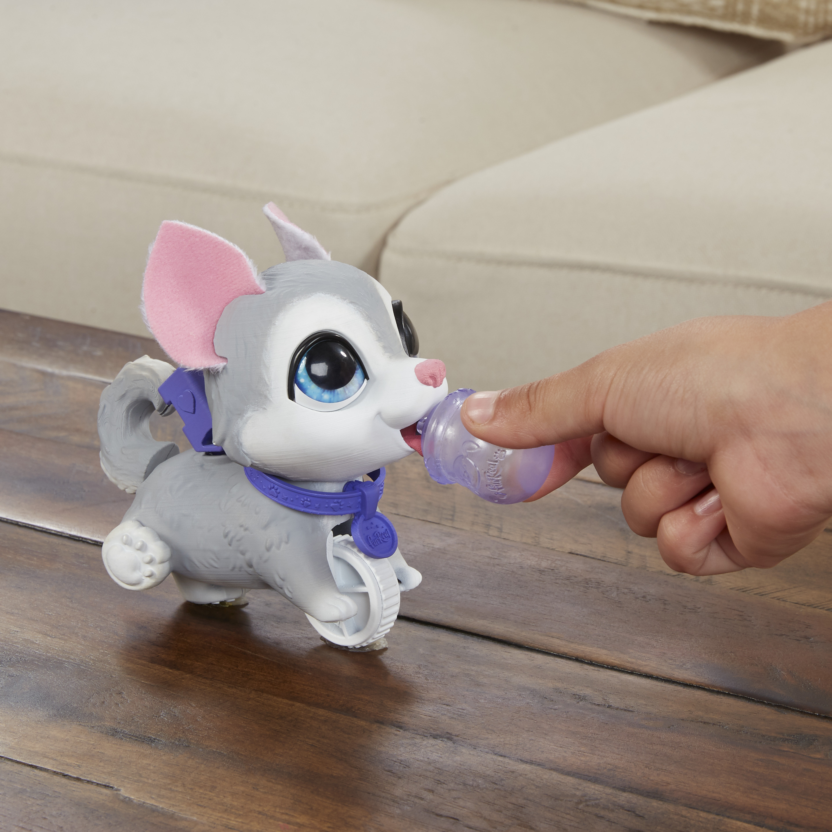 Игрушка мягкая FurReal Friends собачка Хаски - фото 8
