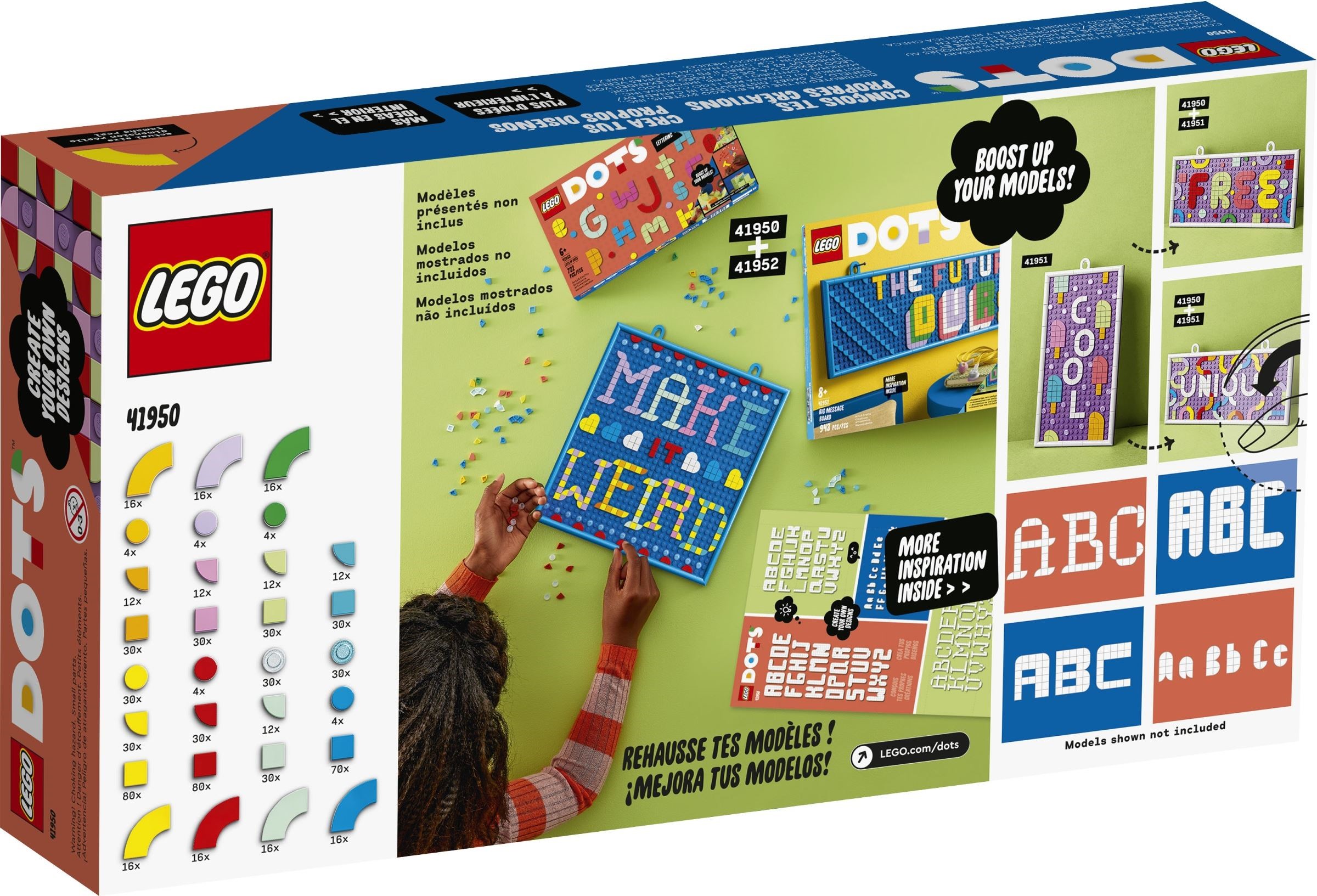 Конструктор LEGO DOTS 41950 722 дет. - фото 2