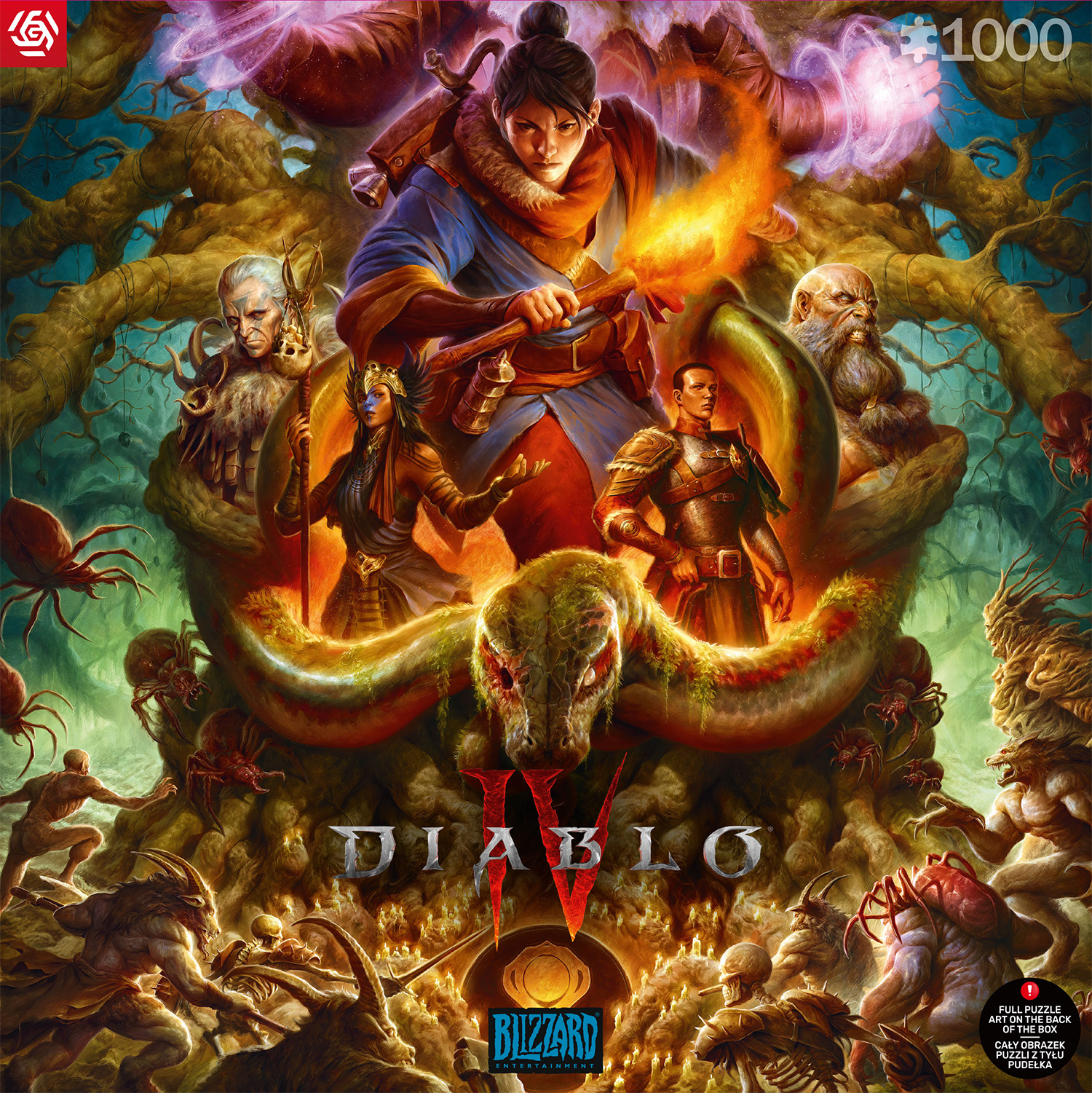 Пазл Good Loot Diablo IV Horadrim - 1000 эл классический - фото 8