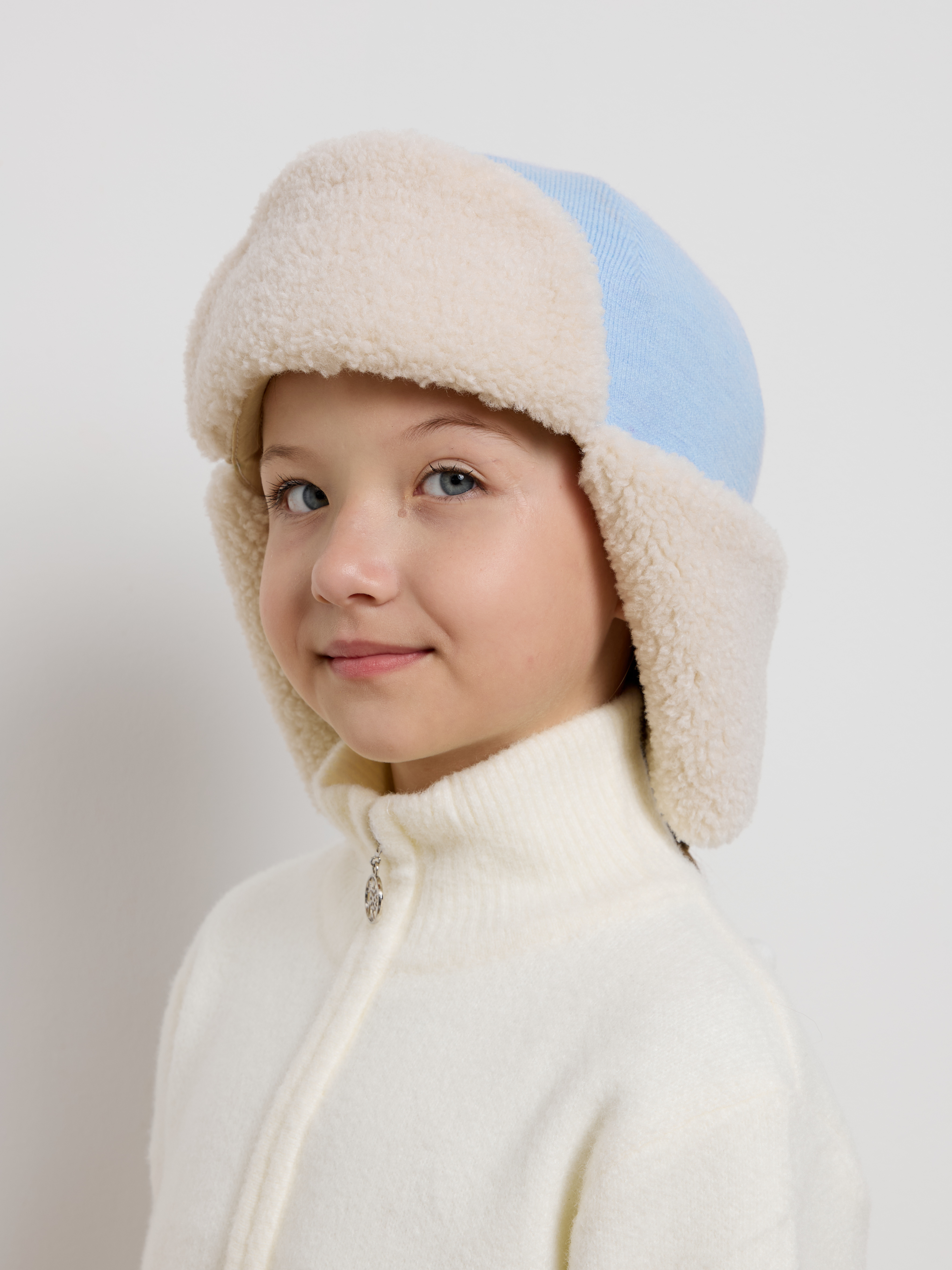 Шапка-ушанка Starkoff Kids Д500911 - фото 5