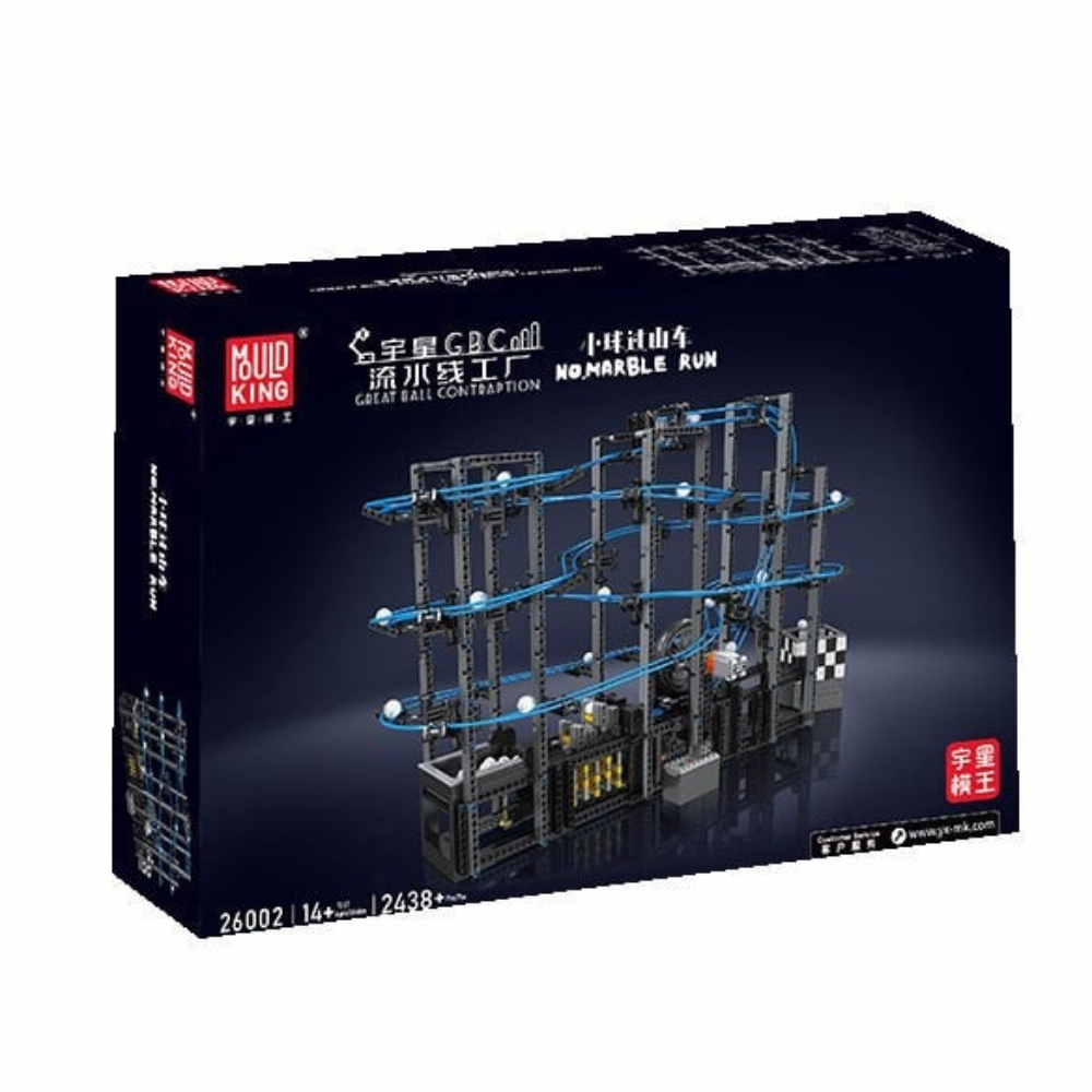 Конструктор Mould King Marble Run Забег шариков кинетический - фото 12