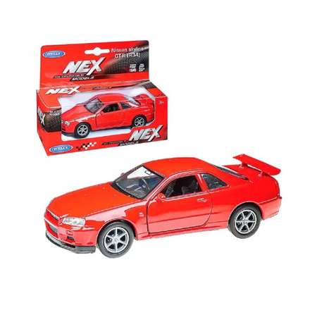 Автомобиль Welly Nissan Nissan Skyline GT-R R34 1:38