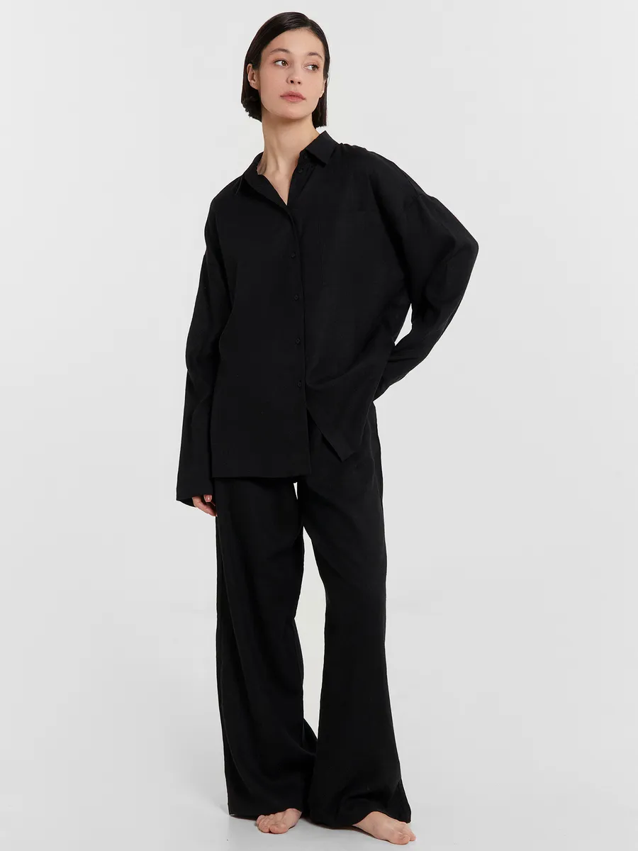 Рубашка Mark Formelle (Марк Формэль) 502985-1/черный - фото 6