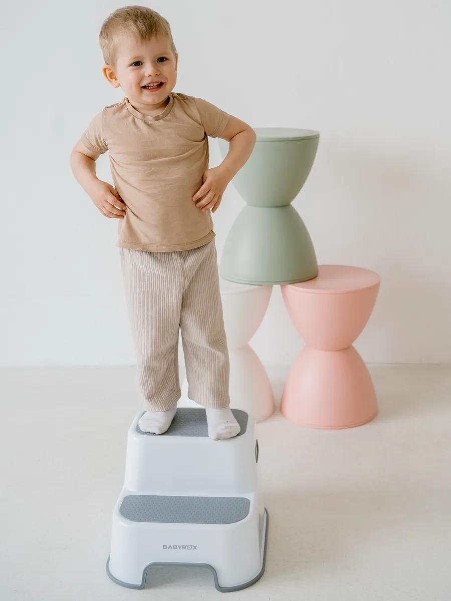 Подставка для ног BabyRox серый - фото 3