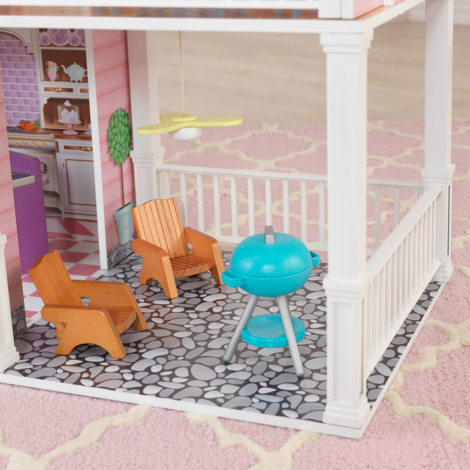 Домик для кукол KidKraft с мебелью 65242_KE - фото 15