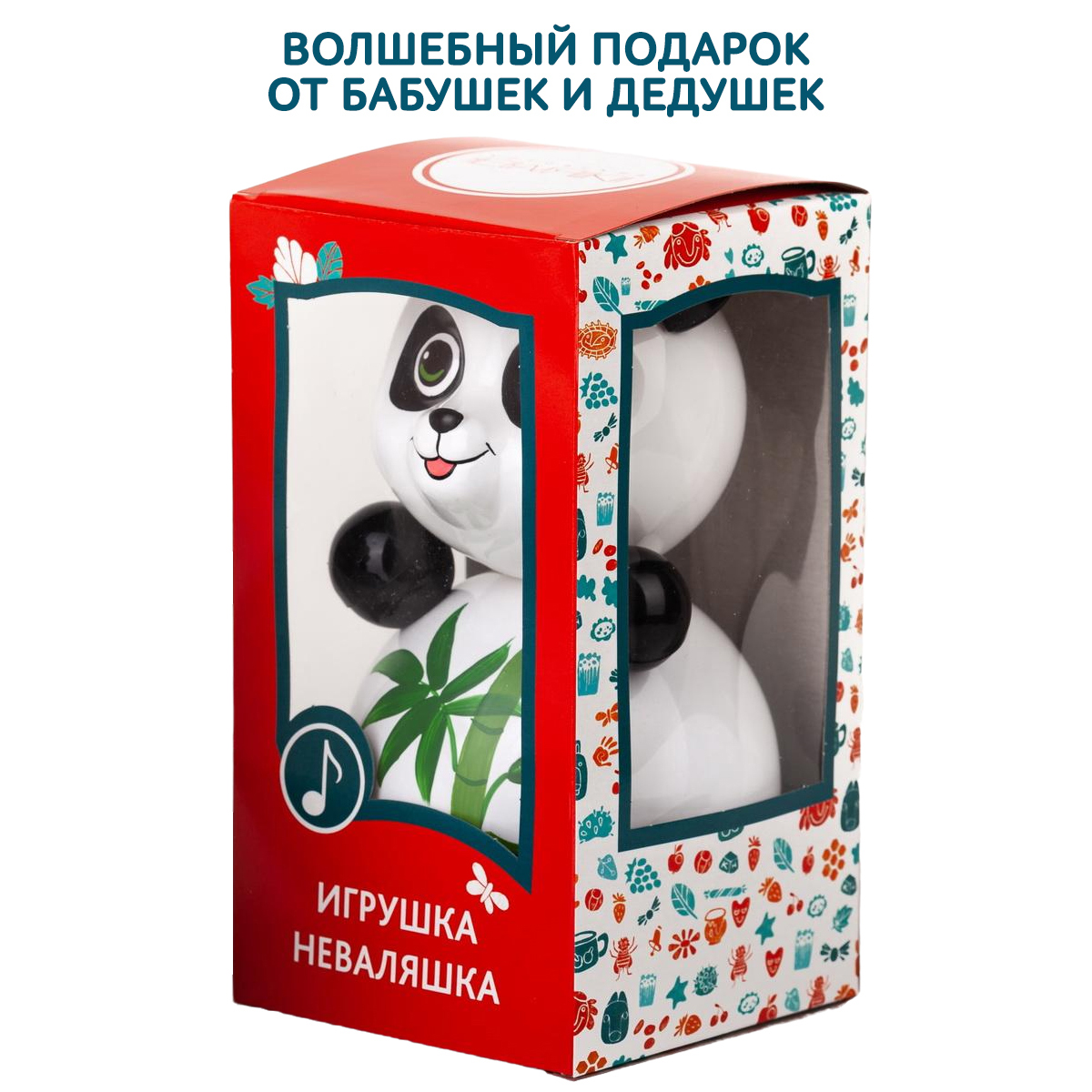 Игрушка Котовские неваляшки неваляшка Панда - фото 4
