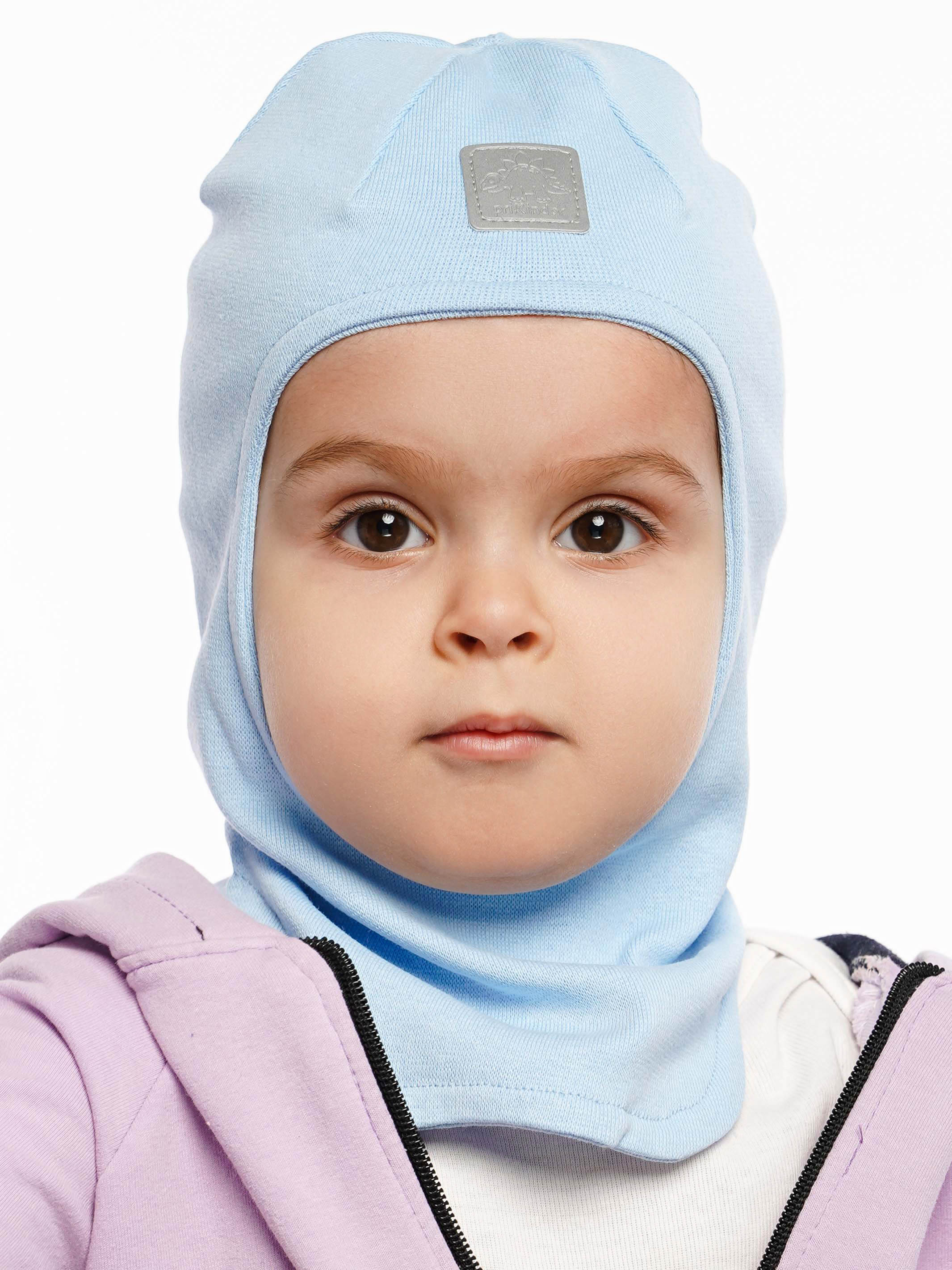 Шапка-шлем ПриКиндер G-Sp21807 Цвет Голубой - фото 9