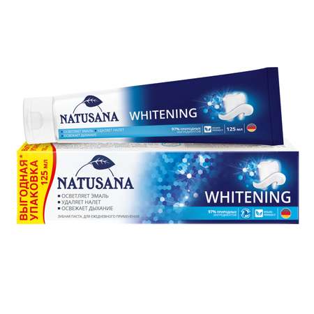 Зубная паста NATUSANA с фтором Мята