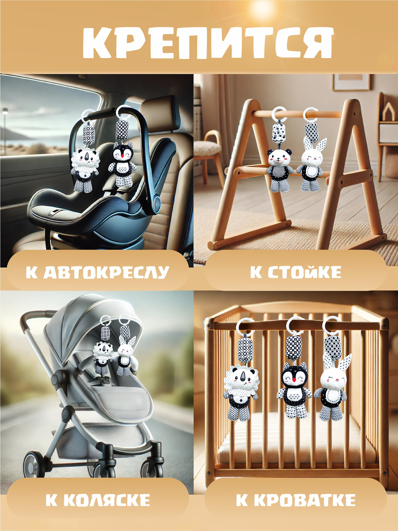 Игрушка FergoKids подвеска - фото 6
