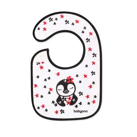Нагрудник Babyono текстиль 1 шт. в ассортименте