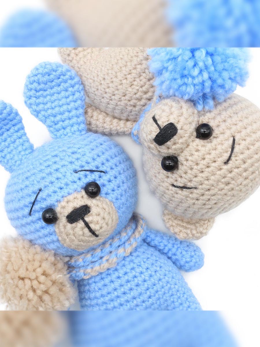 Пряжа для вязания Astra Premium амигуруми акрил для мягких игрушек 50 гр 175 м 002 отбелка 6 мотков - фото 14