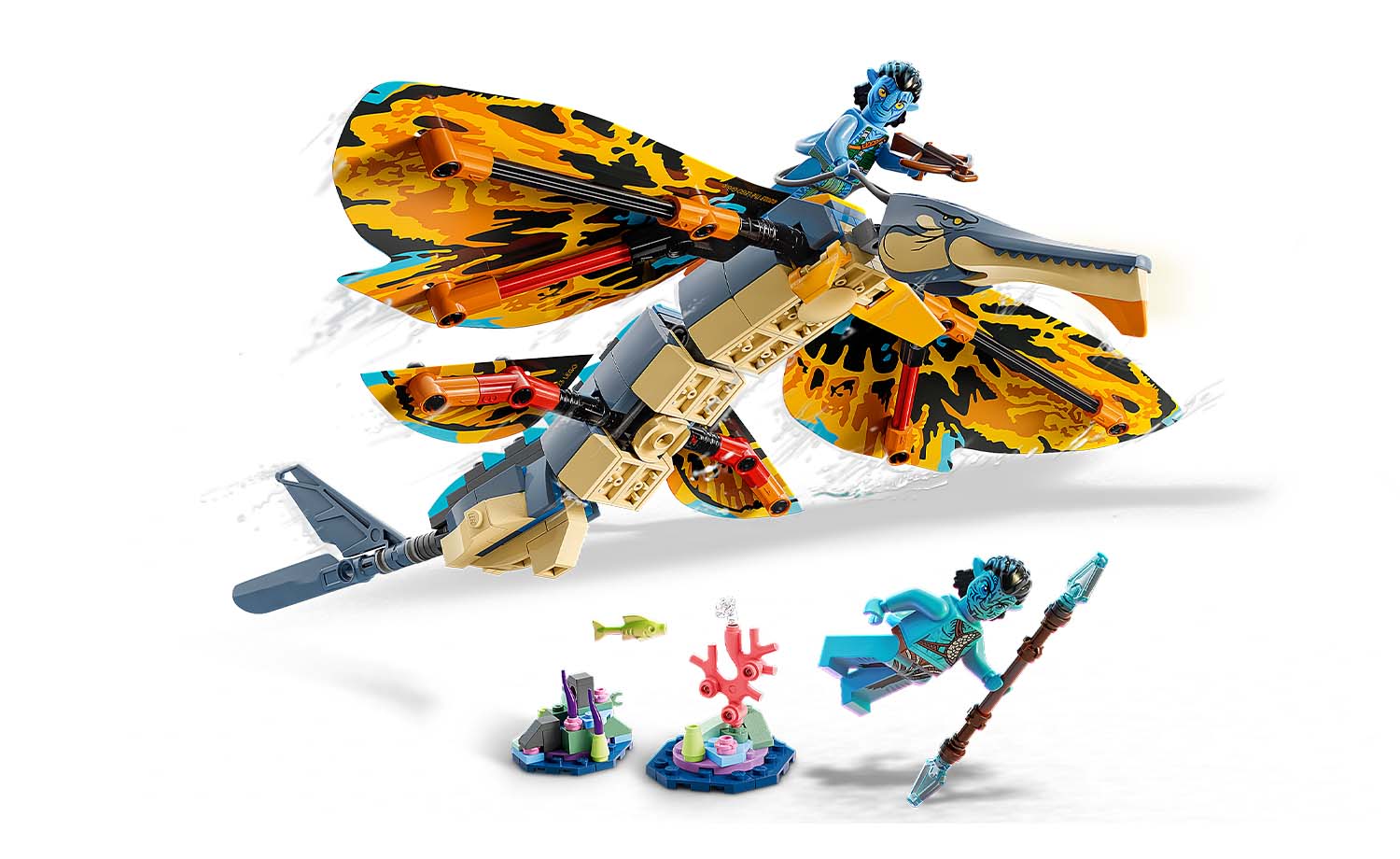 Конструктор LEGO Avatar Приключения на Скимвинге блочный - фото 3