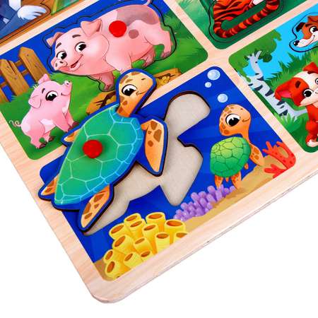Игрушка Лесная мастерская рамка-вкладыш