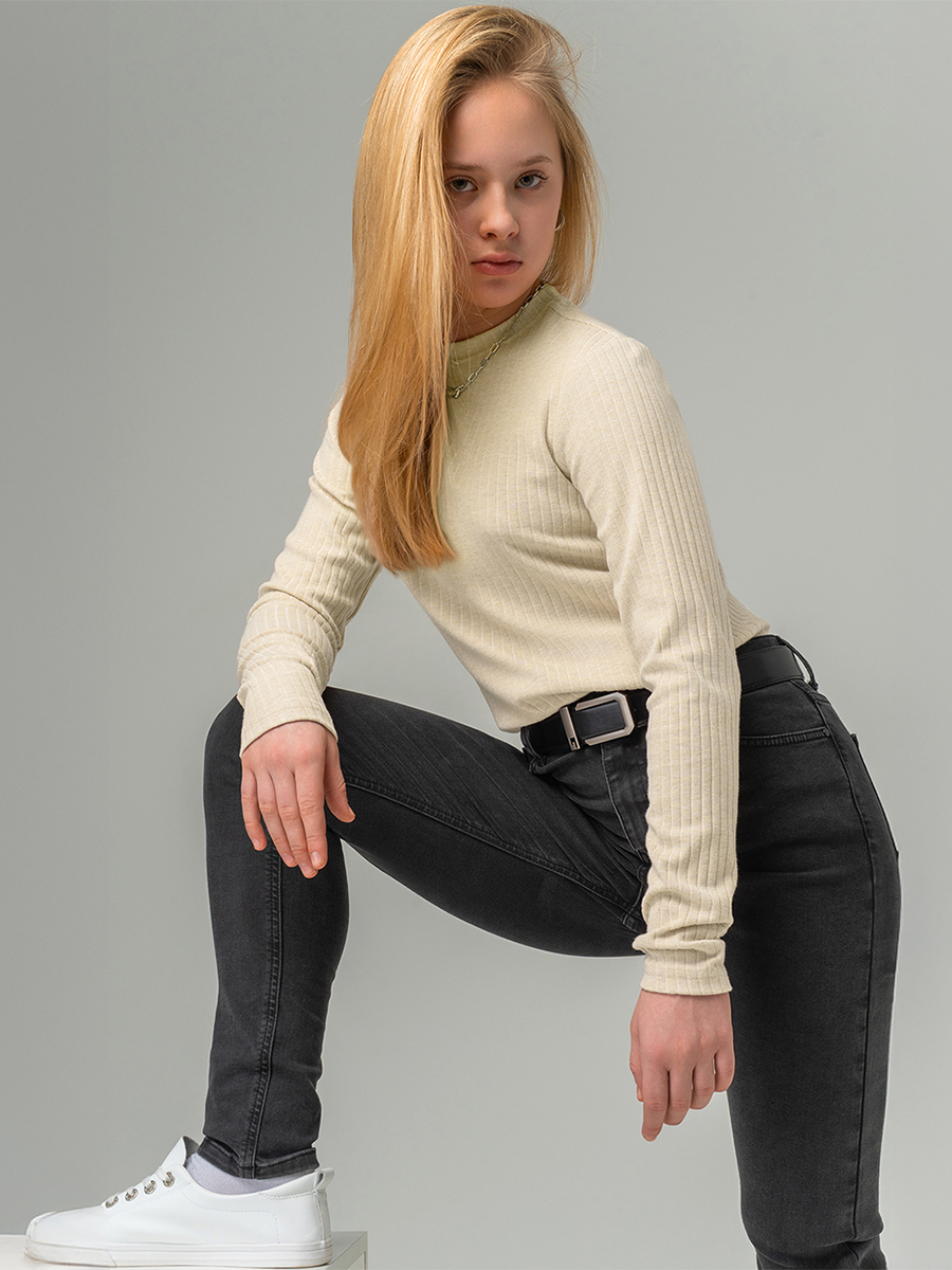 Джемпер HappyFox HF00174молочный - фото 13