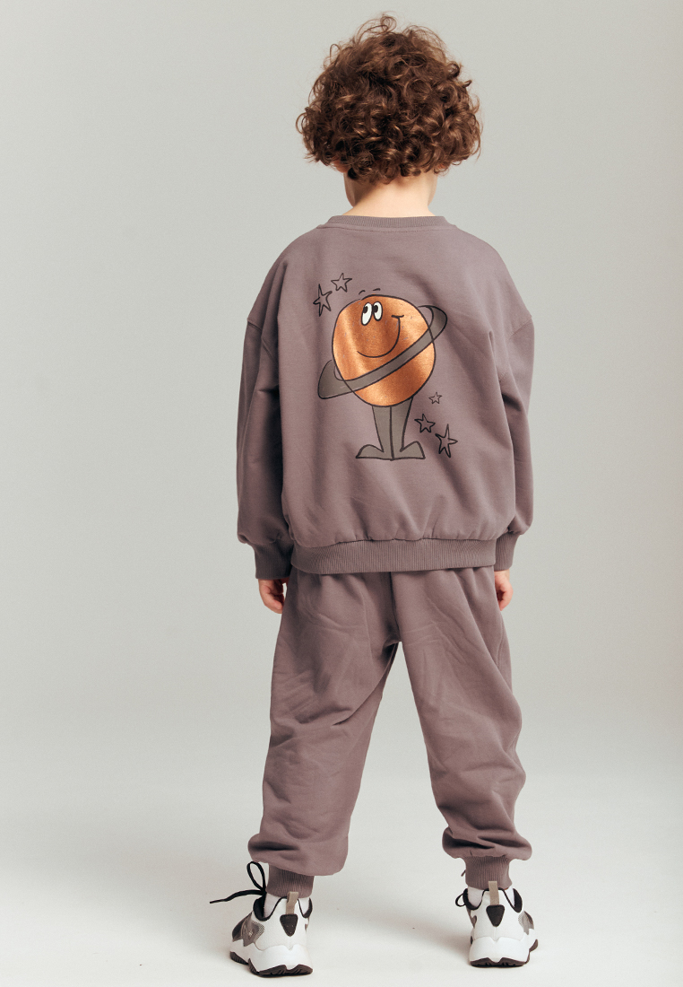 Cвитшот artie W25M08Т-1378M/Серый - фото 3