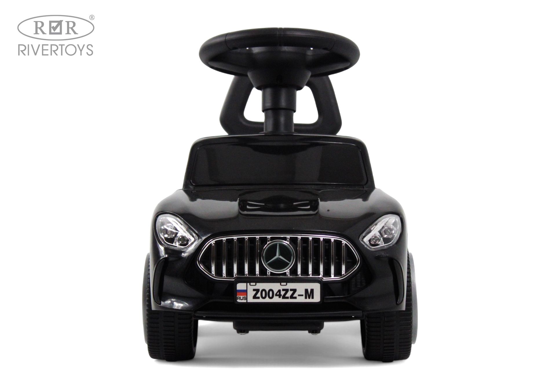 Каталка RIVERTOYS Z004ZZ-M-BLACK черный - фото 2