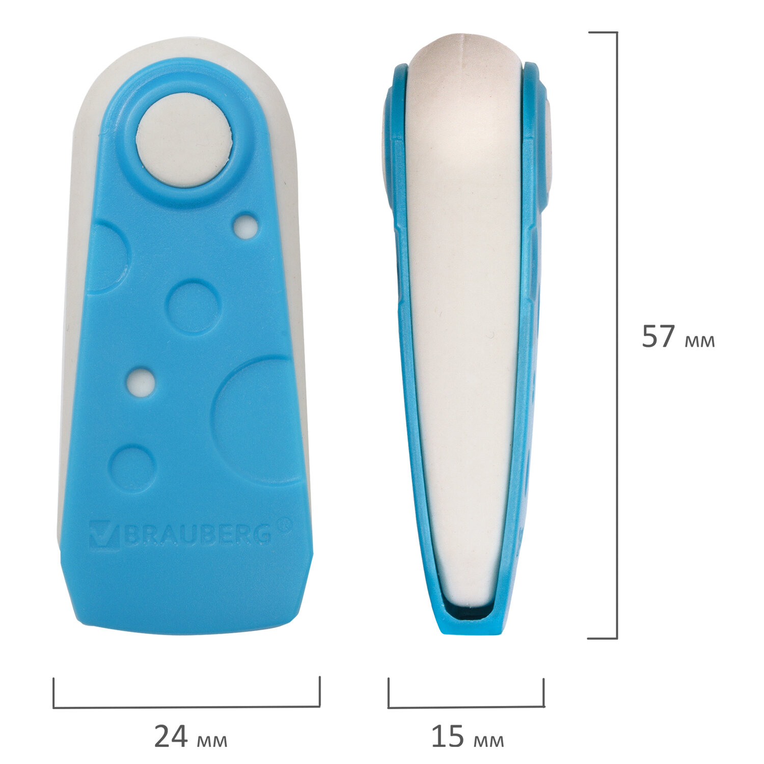 Ластик Brauberg Fruity 3 шт. - фото 9