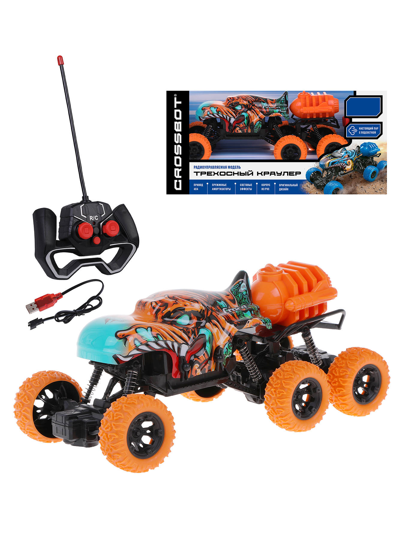 Автомобиль РУ CROSSBOT 1:18 - фото 5