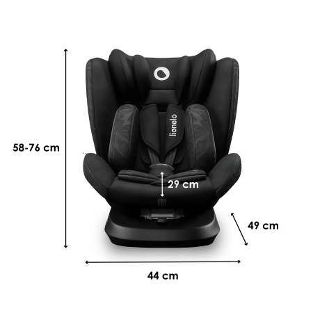 Автокресло Lionelo Bastiaan One Black Onyx 0+/1/2/3 (0-36 кг)