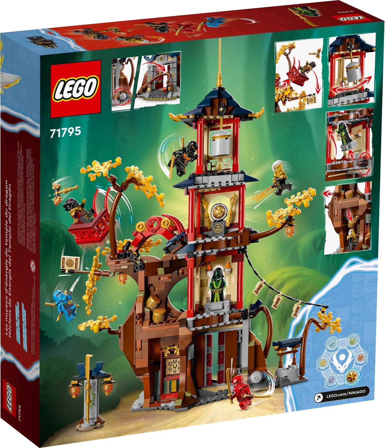 Конструктор LEGO NINJAGO 71795 1029 дет. - фото 6