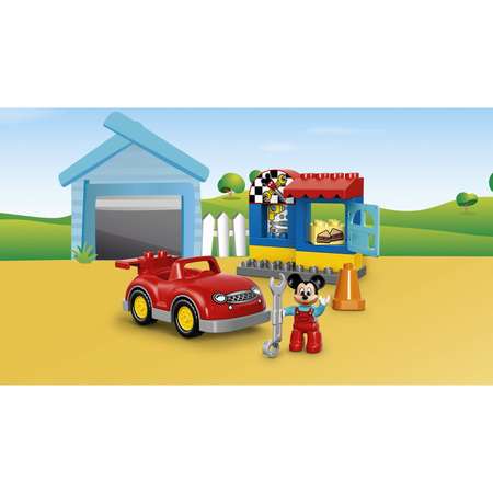 Конструктор LEGO DUPLO Мастерская Микки блочный