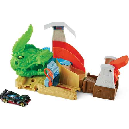 Трек Hot Wheels Атака Токсодила с пусковой установкой