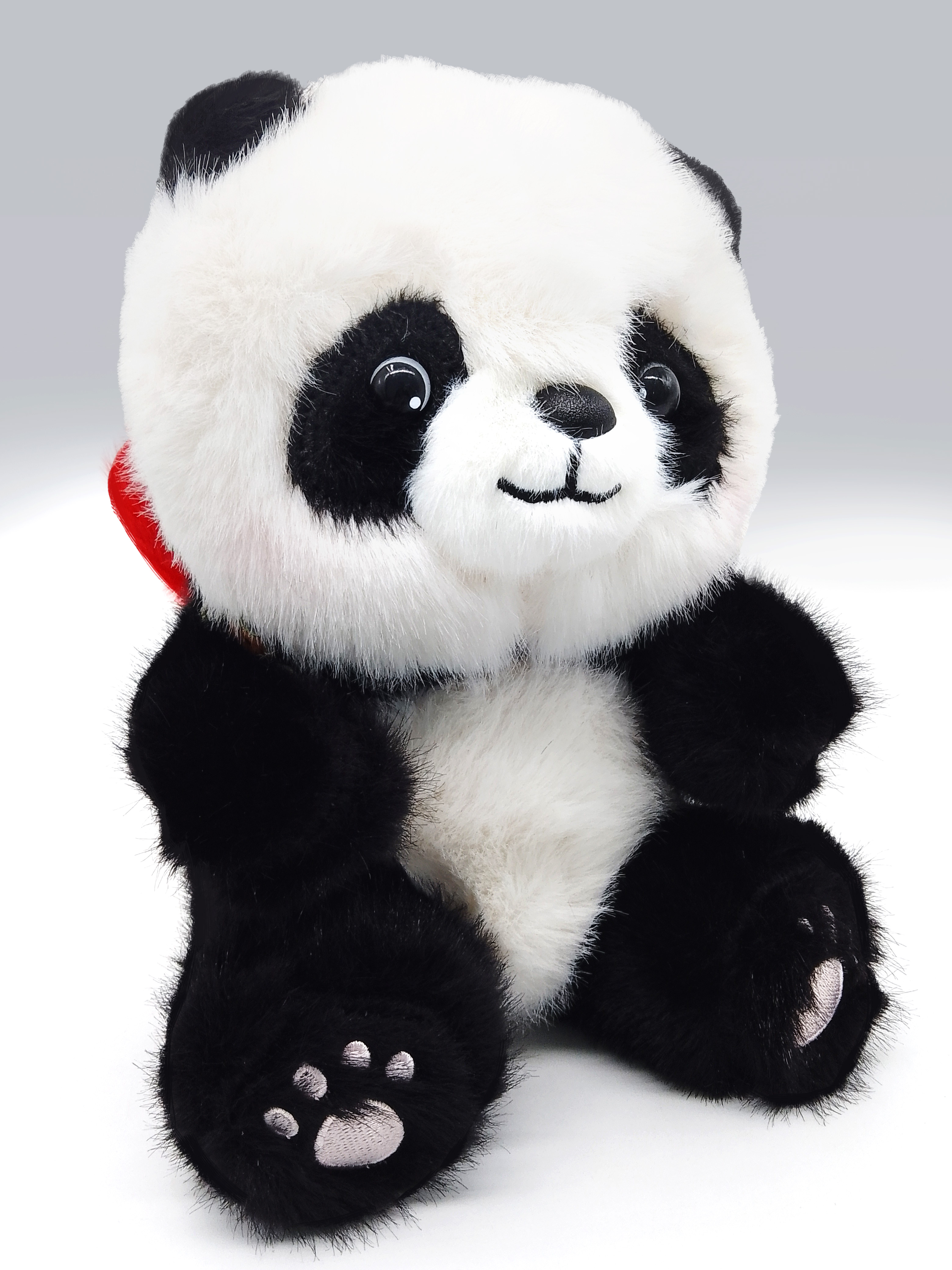 Мягкая игрушка Angelaki панда с рюкзачком 25 см - фото 1
