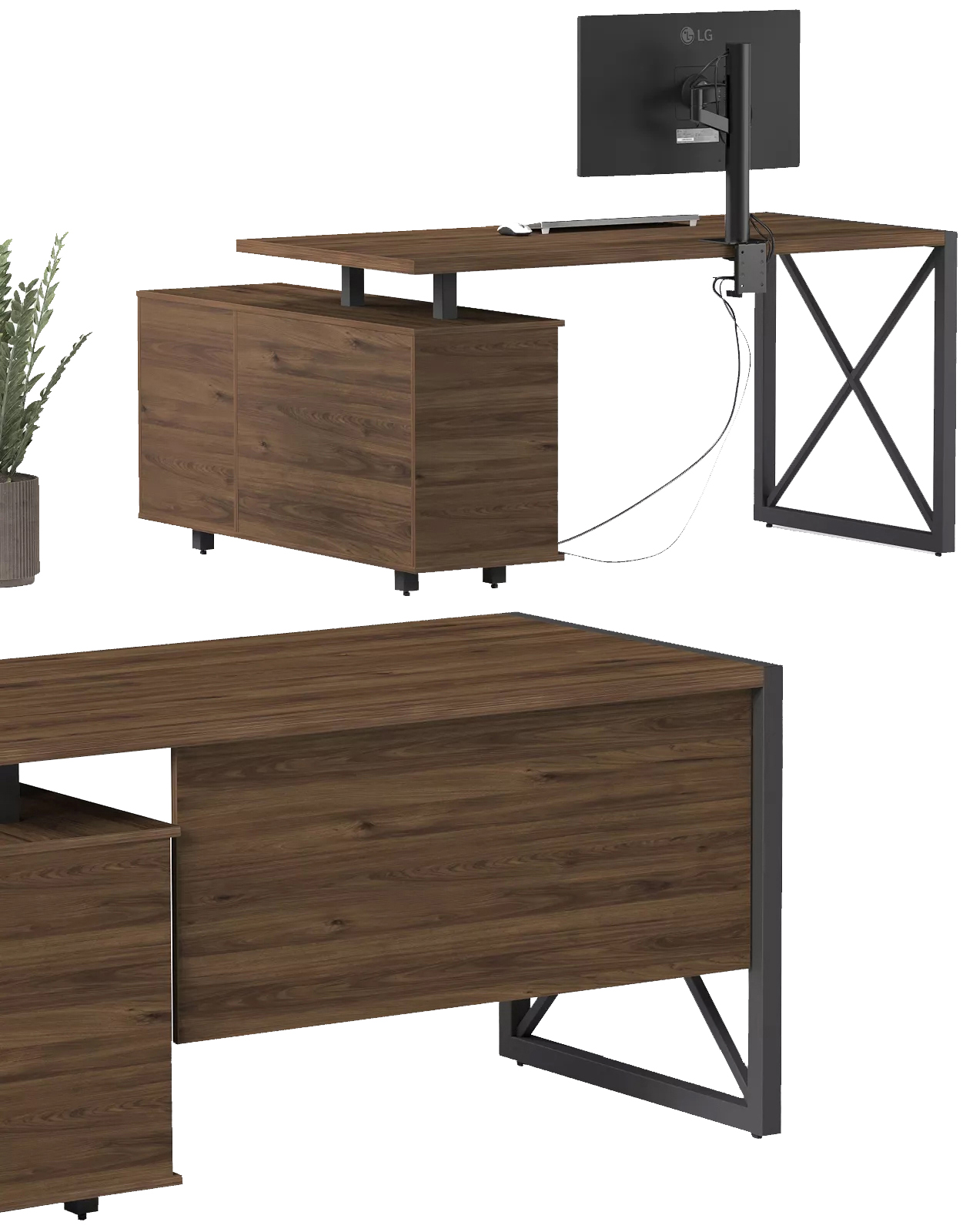 Письменный стол КАЛИФОРНИЯ МЕБЕЛЬ Хардвиг СР01 - фото 16