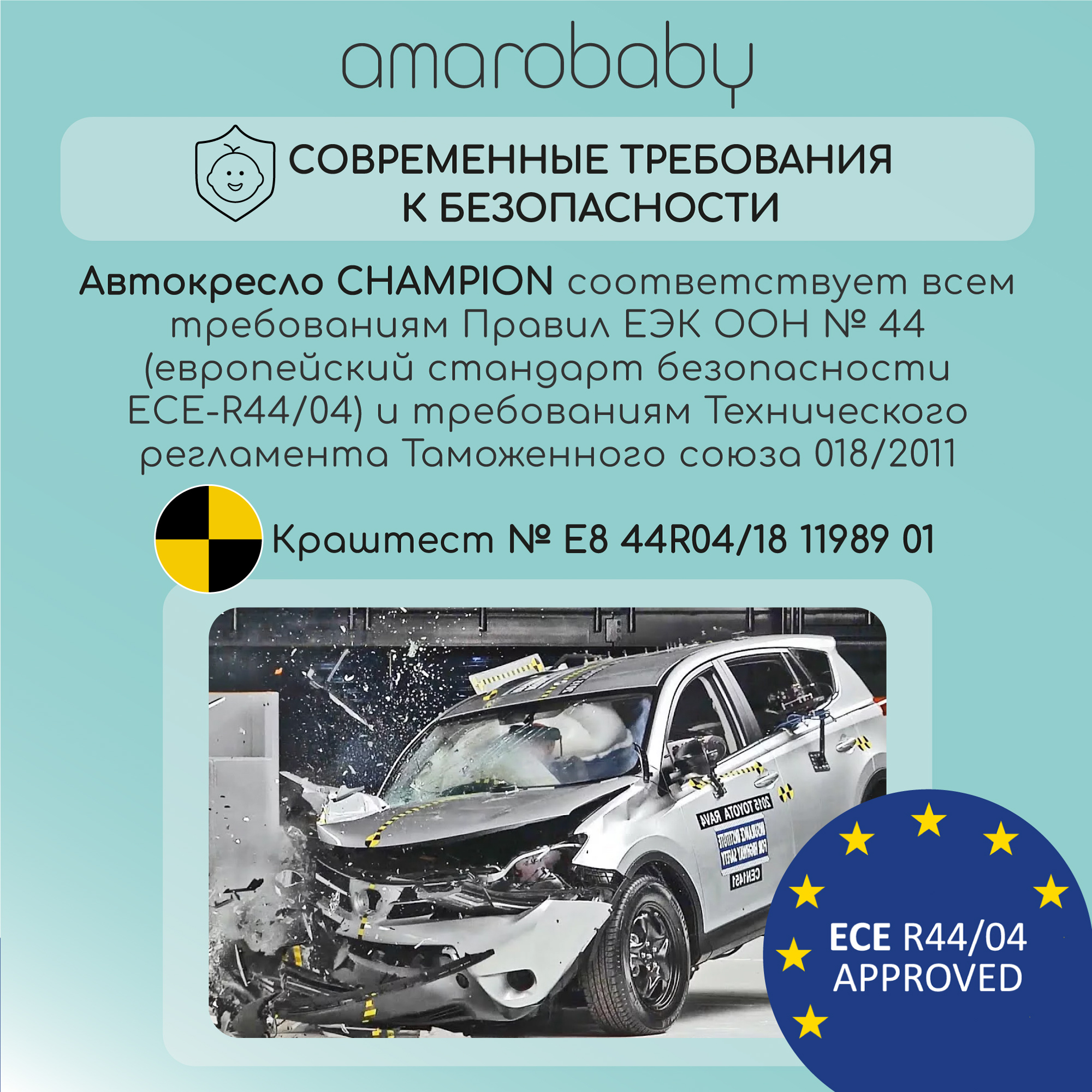 Автокресло Amarobaby Isofix 1/2/3 (9-36 кг) - фото 26