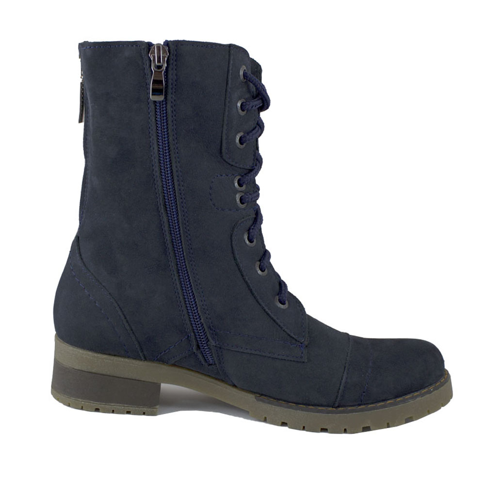 Ботинки Europen 1677-СВ EUROPEN Ботинки для девочки,синий нубук - фото 2