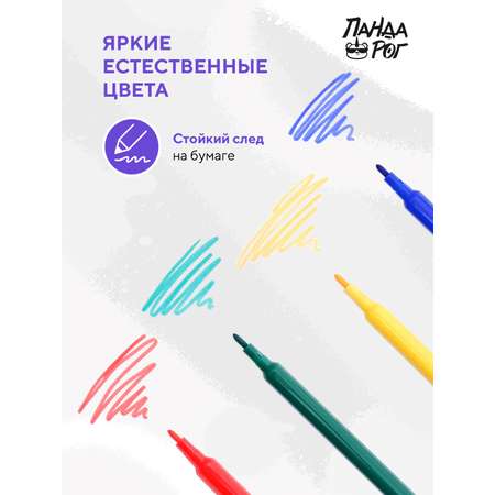 Фломастеры ПАНДАРОГ 18 цв.