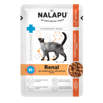 Корм для кошек NALAPU Renal для кошек для профилактики заболеваний почек 77г