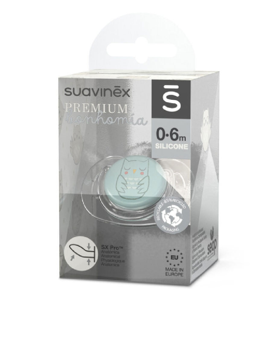 Пустышка Suavinex силикон анатомическая от 0 мес. - фото 4