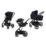 Коляска 3в1 Cybex Balios S Lux BLK Deep Black черный