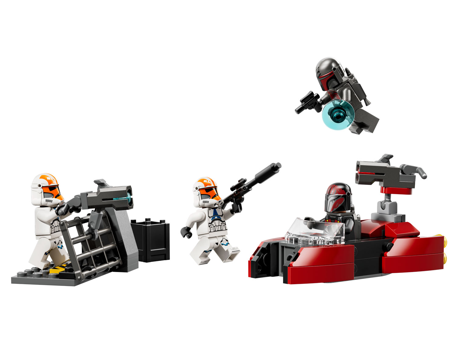Конструктор LEGO Star Wars Осада Мандалора 116 дет. - фото 4