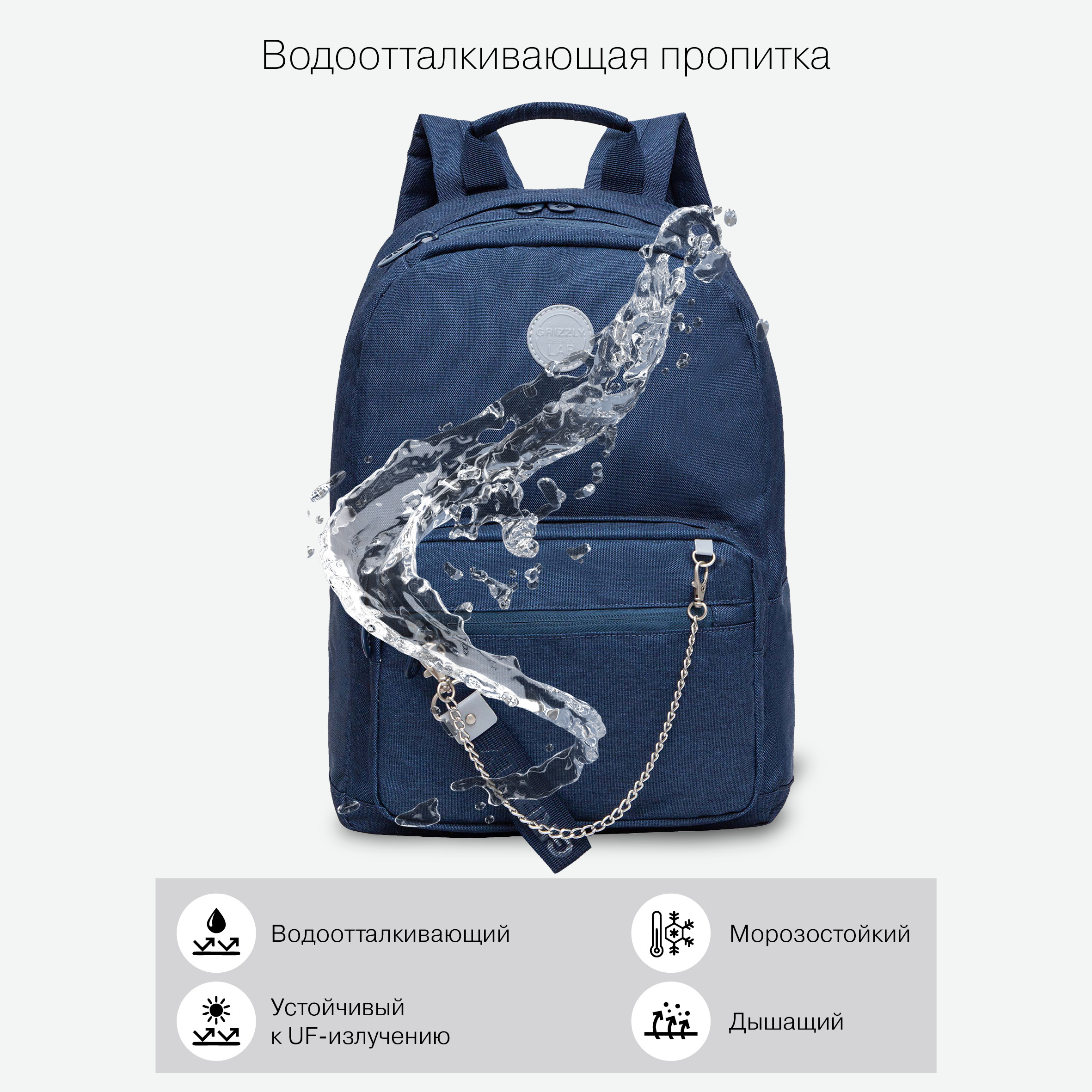 Рюкзак Grizzly для девочки - фото 9