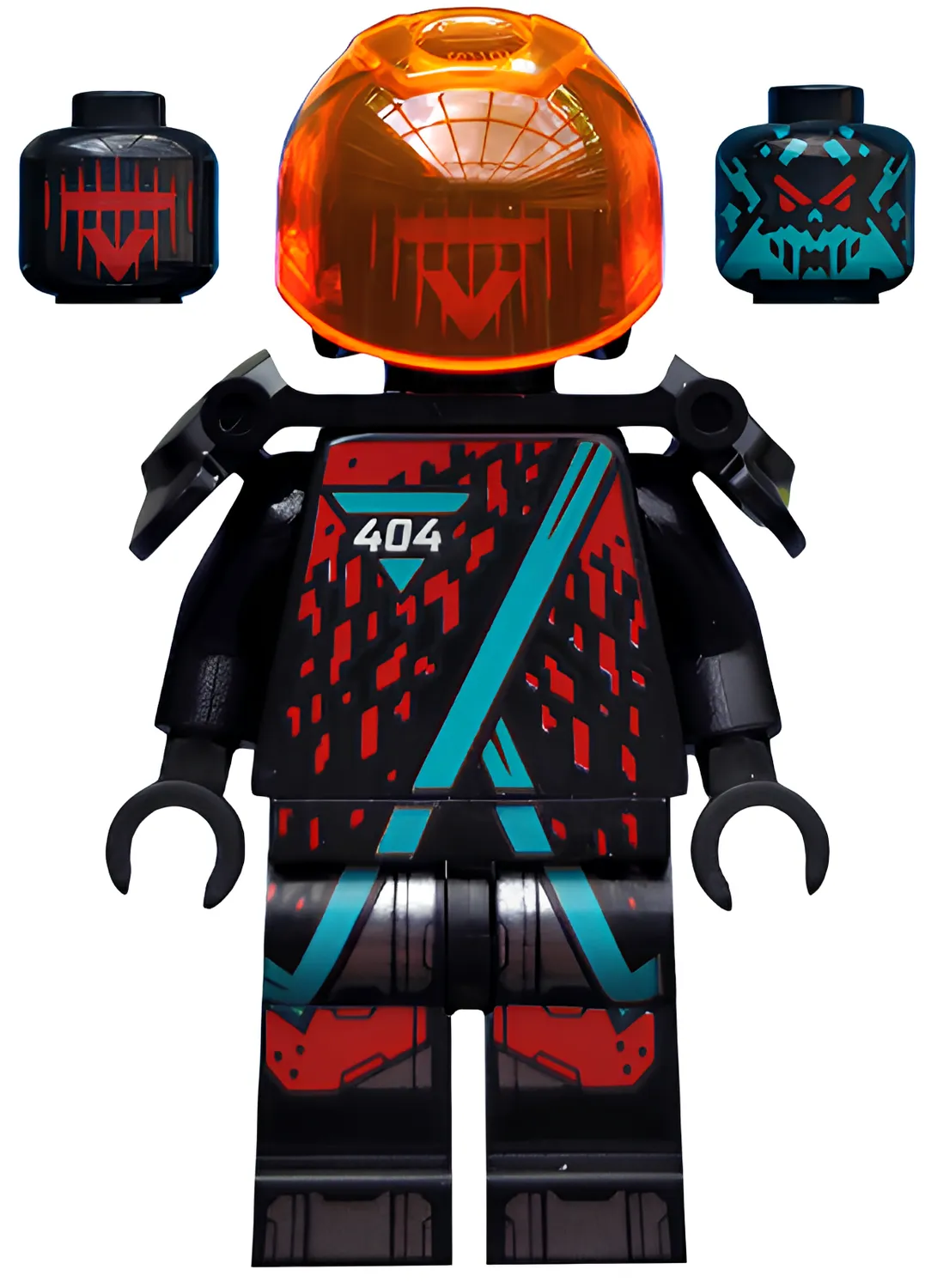 Фигурка LEGO Red Visor 404 - фото 1