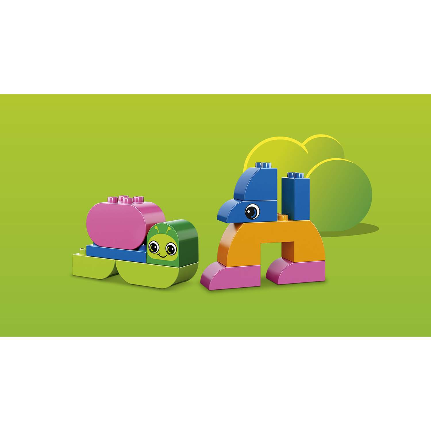 Конструктор LEGO DUPLO My First Весёлые зверюшки блочный - фото 6