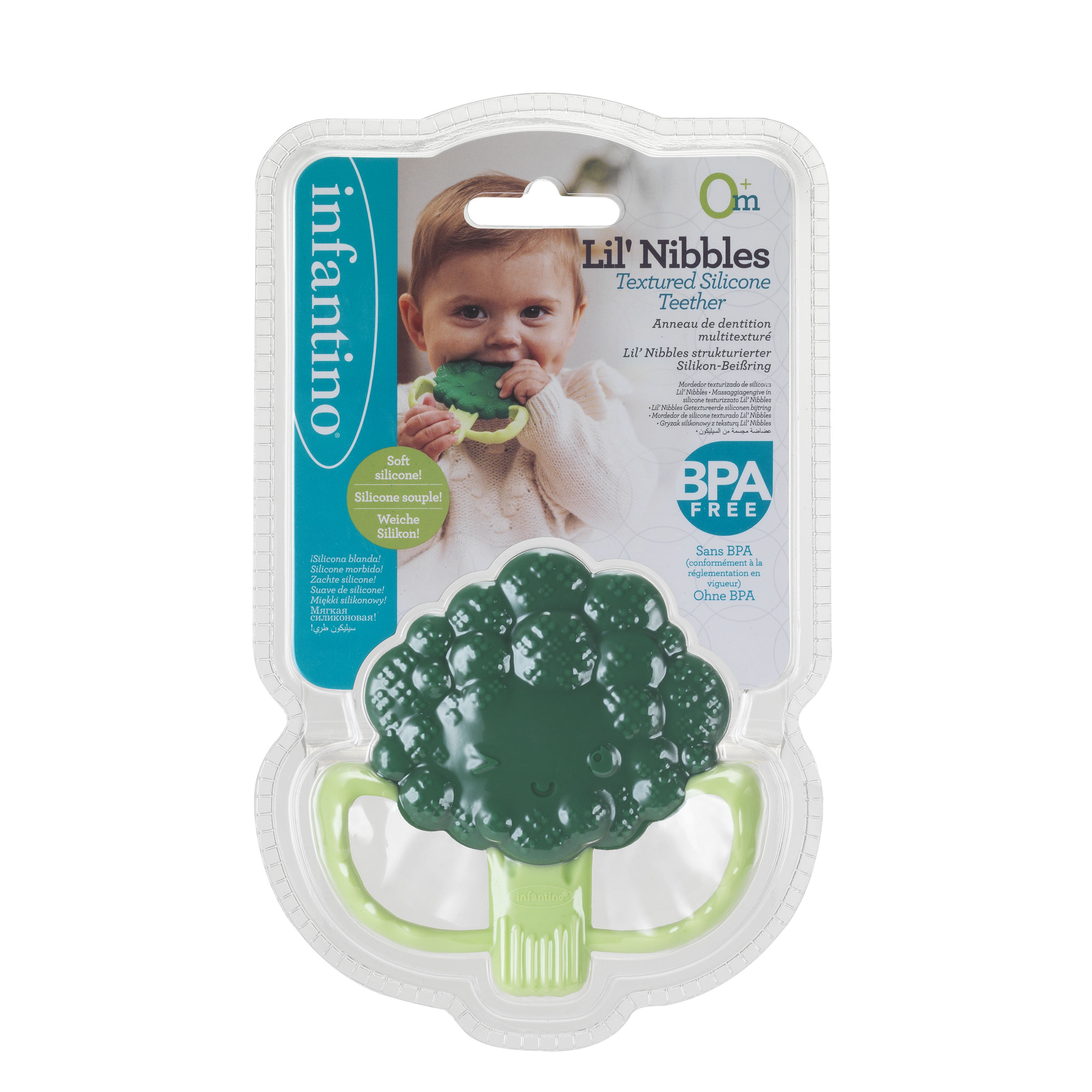 Прорезыватель INFANTINO Игрушка Брокколи - фото 1