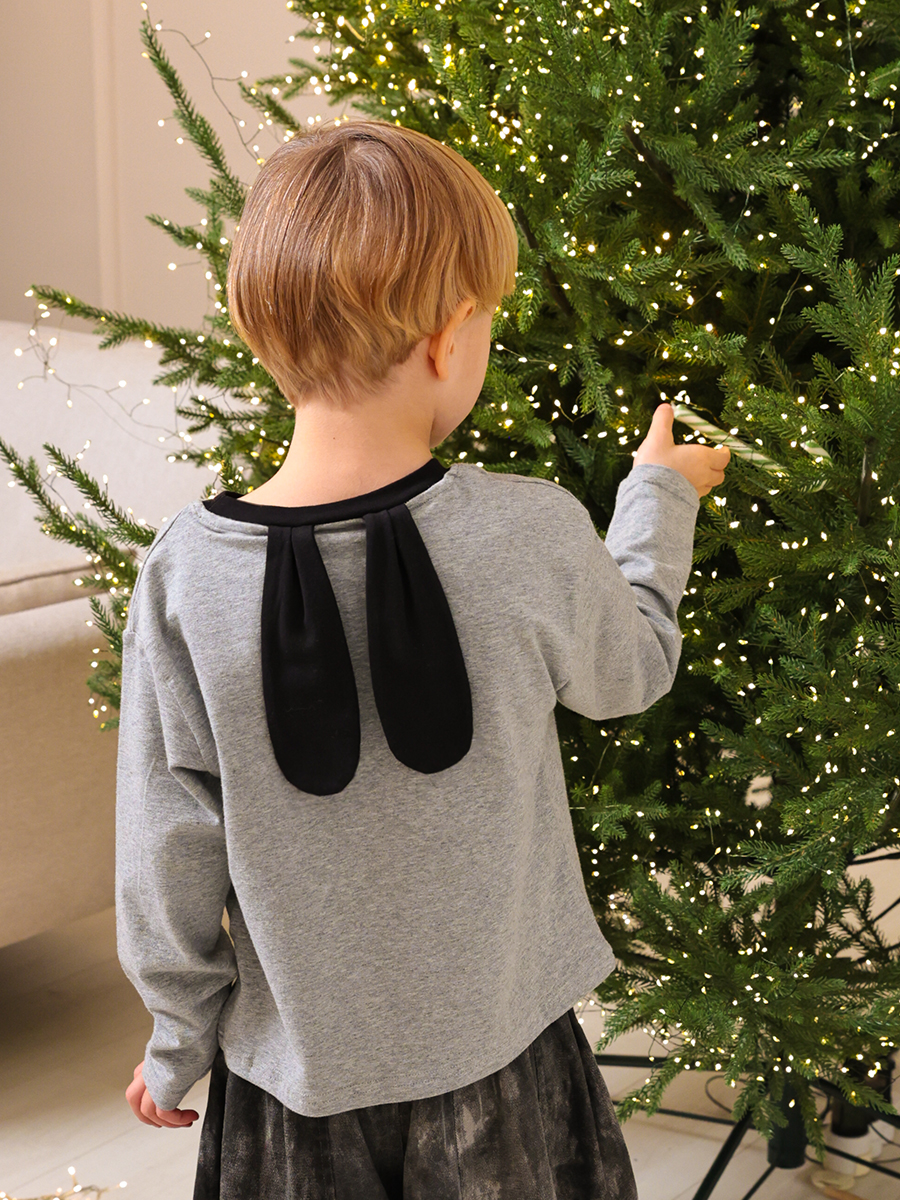 Лонгслив Соль и Перец SP0438KFсерый - фото 2