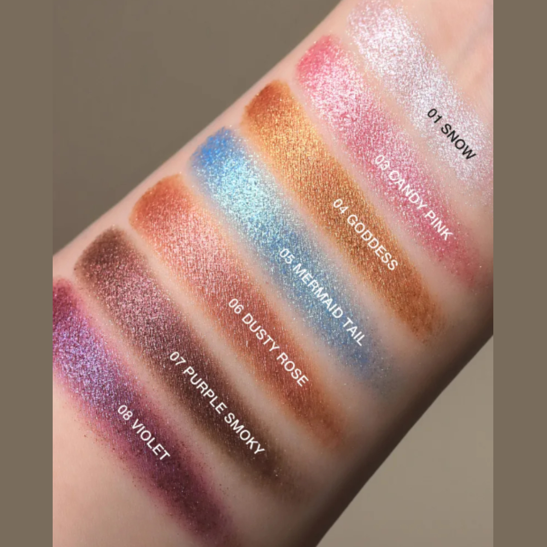 Тени для век RELOUIS pro eyeshadow sparkle тон 03 candy pink 2.9г - фото 3