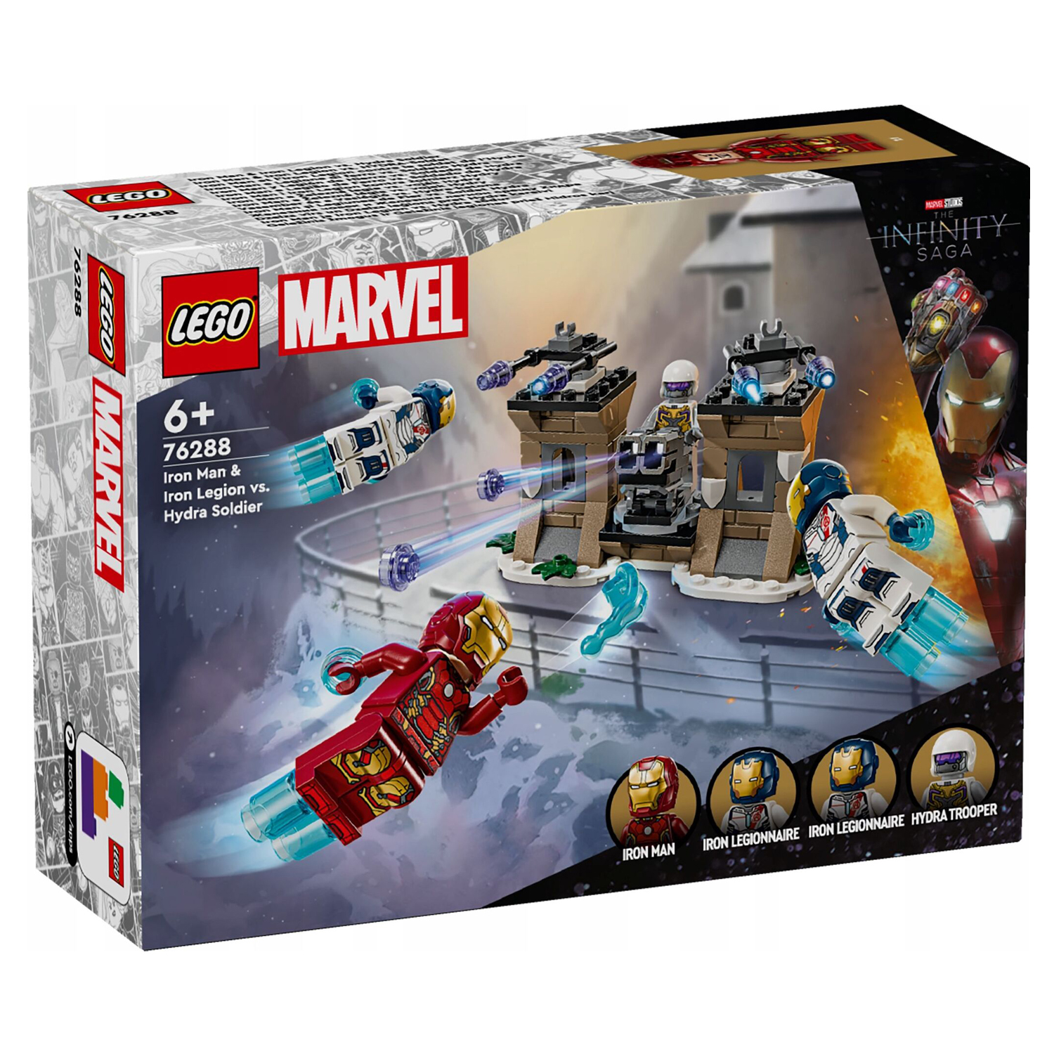 Конструктор LEGO Marvel Super Heroes Железный человек 135 дет. - фото 3