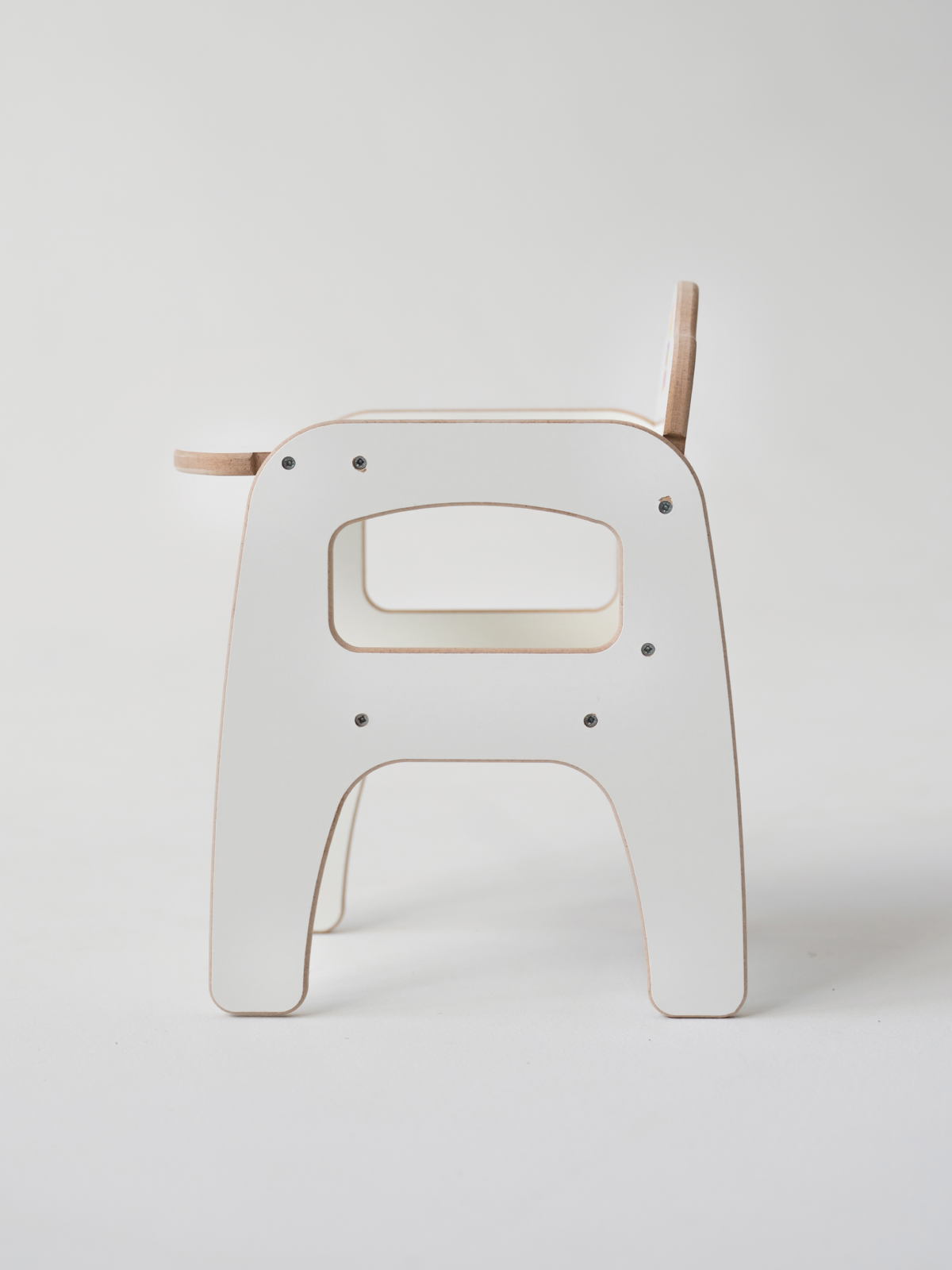 Аксессуар для кукол Pema kids стульчик для кормления 475734 Стульчик для кормления кукольный Белый ЛМДФ - фото 10