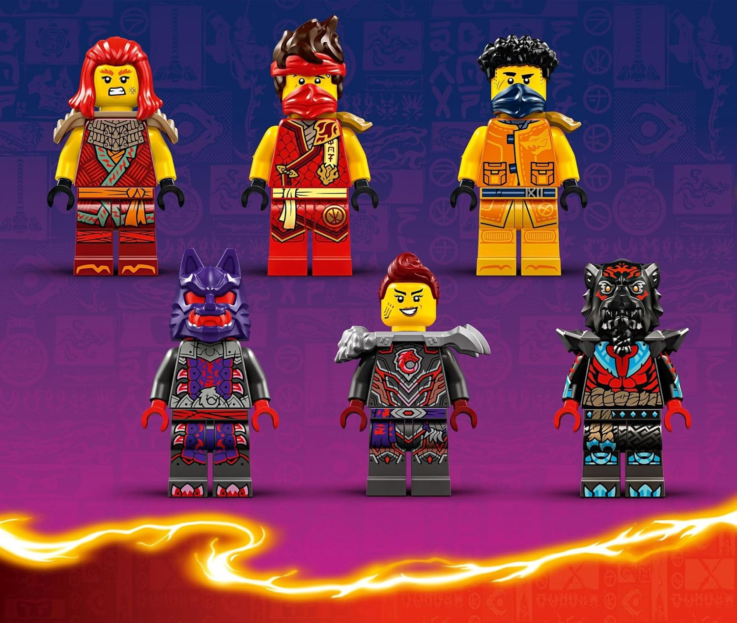 Конструктор LEGO NINJAGO Первородный дракон огня 1716 дет. - фото 7
