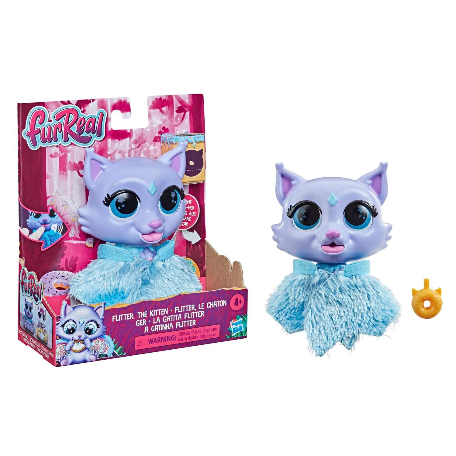 Игрушка мягкая FurReal Friends котик Крылатые милашки - фото 6