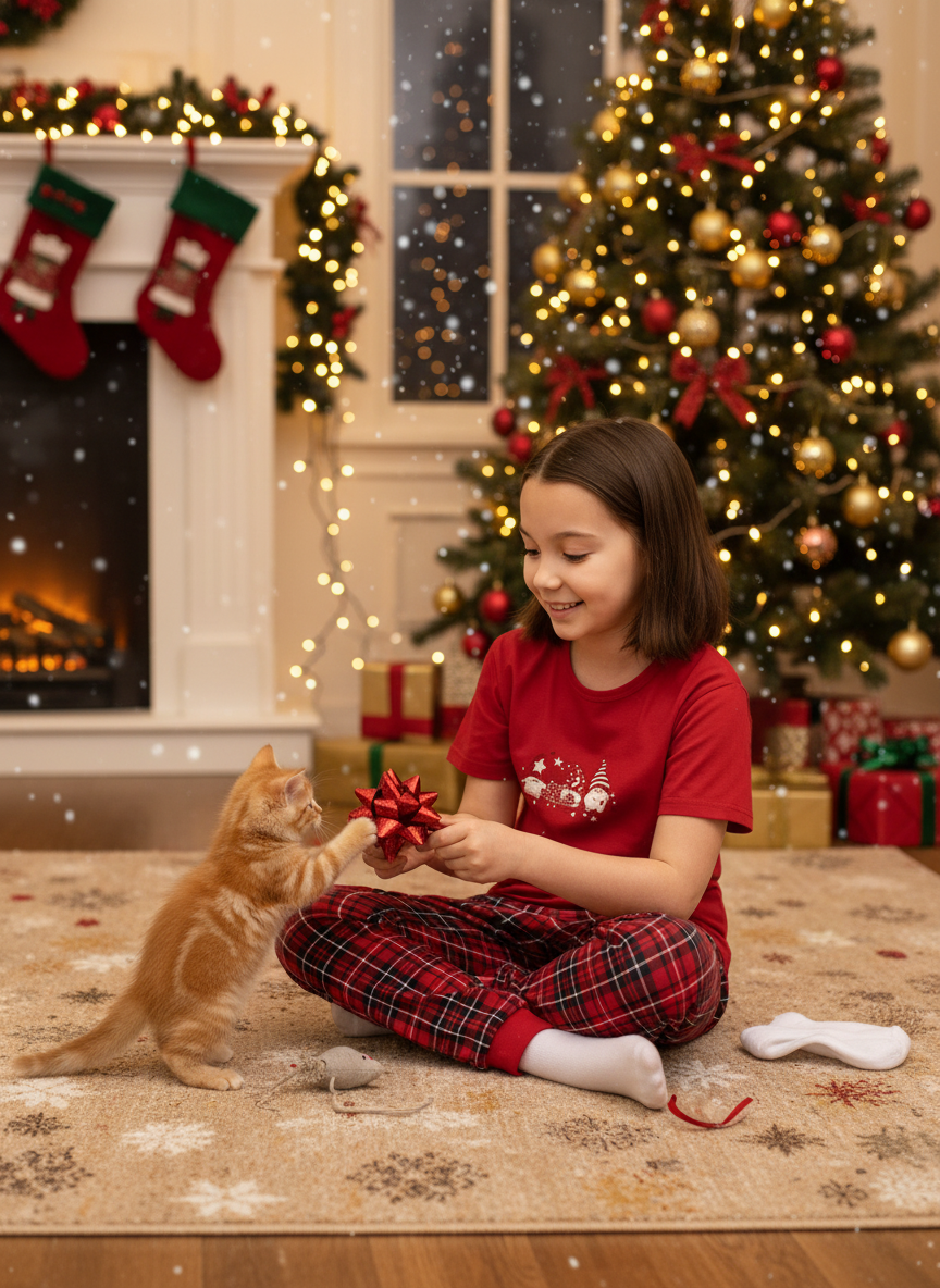 Пижама Утенок 827п красный гномы - фото 42